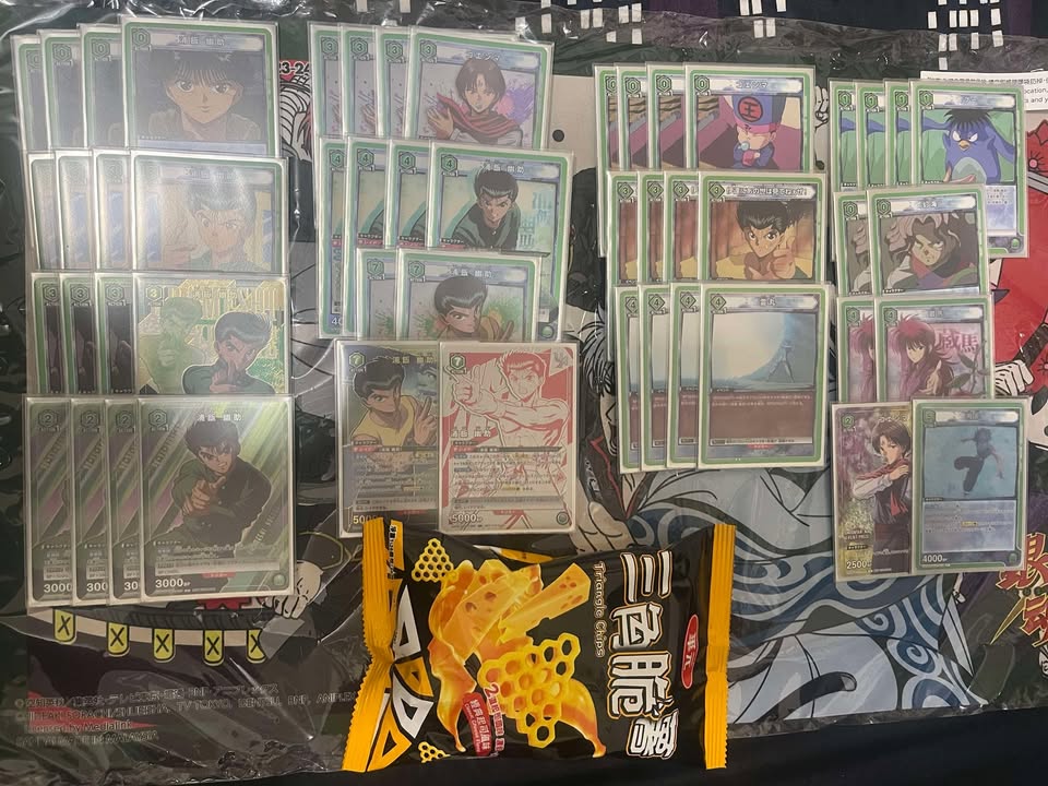 綠幽遊白書 浦飯幽助  上位卡表