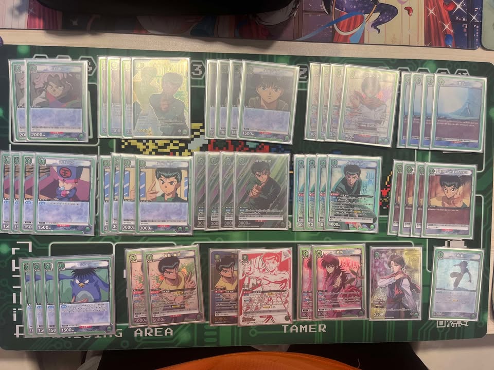 綠幽遊白書 浦飯幽助  上位卡表