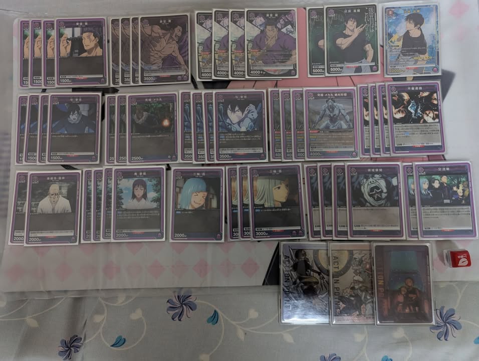 紫色京都校  上位卡表