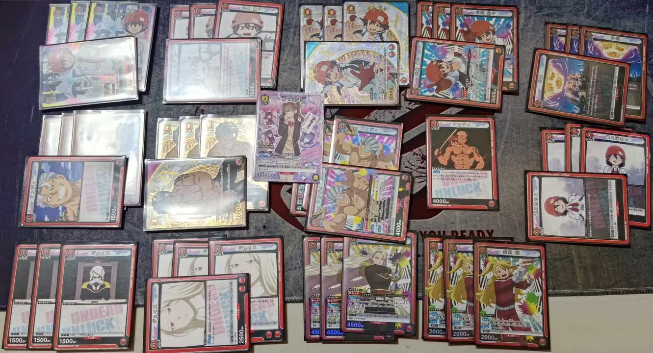 紅不死 安迪+風子+茱伊斯  上位卡表
