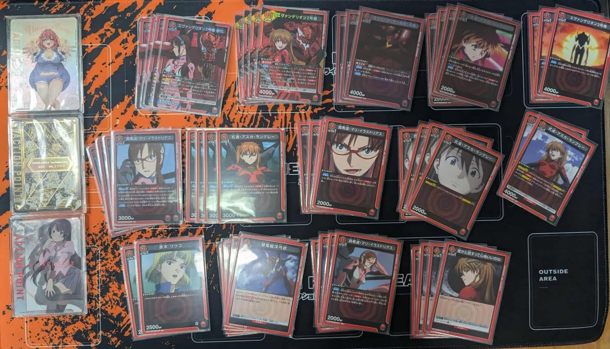紅EVA 無觸發軸 新世紀福音戰士新劇場版 上位卡表