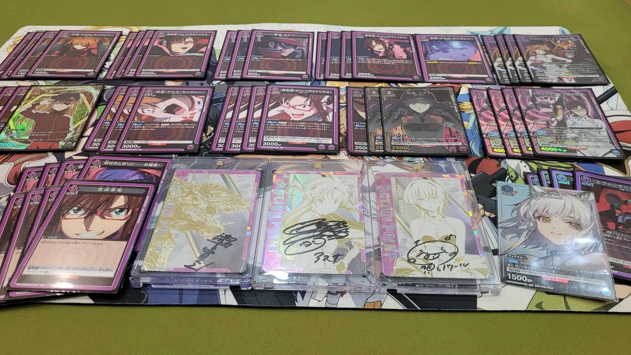 紫EVA Wille軸 新世紀福音戰士新劇場版 上位卡表