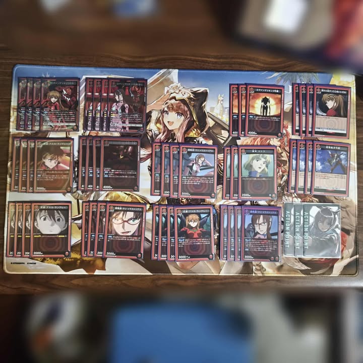 紅EVA無觸 新世紀福音戰士新劇場版 上位卡表