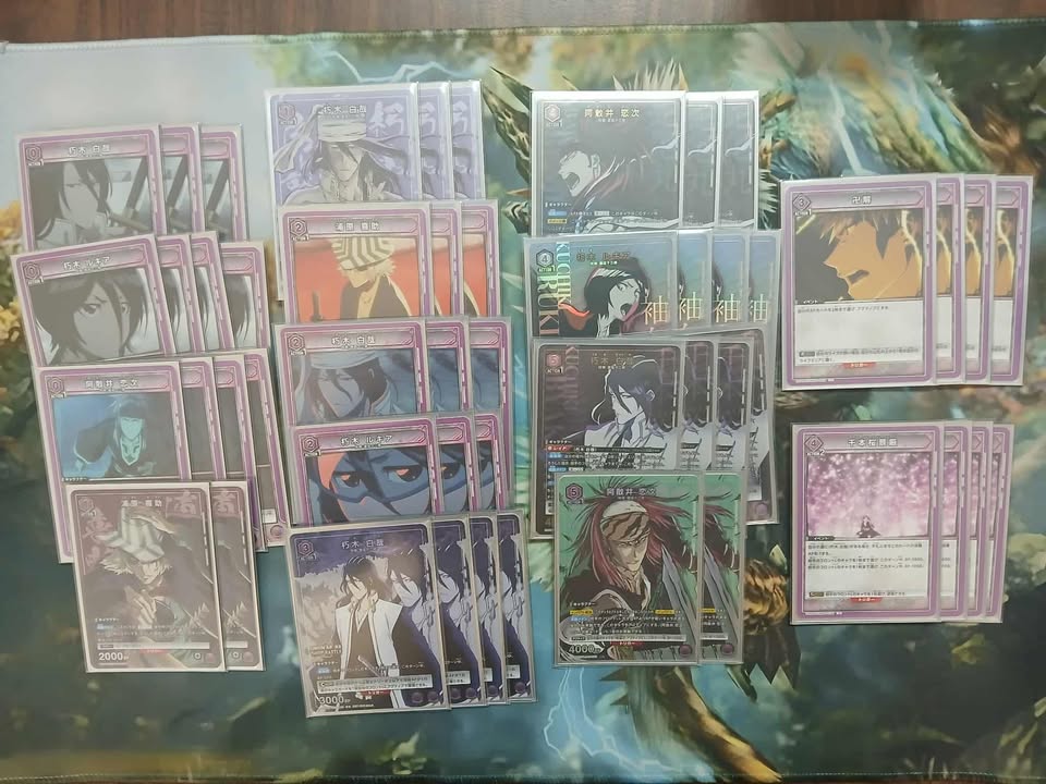 紫白哉六番(C) BLEACH 死神 千年血戰篇 上位卡表