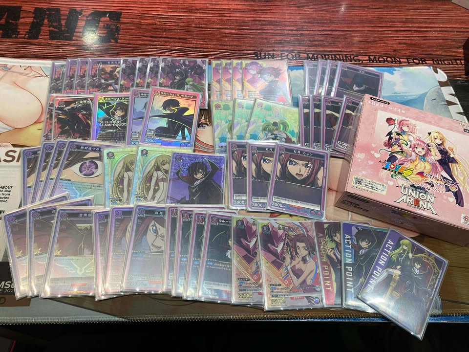 紫魯 Code Geass 反叛的魯路修 上位卡表