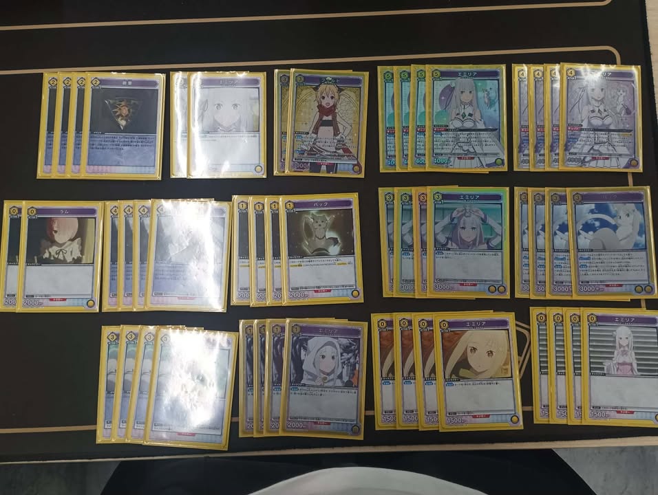 黃Emilia Re:從零開始的異世界生活 上位卡表