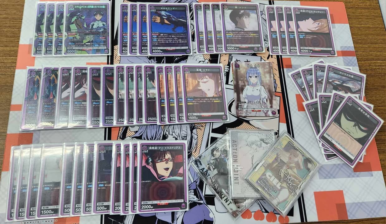 紫福音戰士初號機 新世紀福音戰士新劇場版 上位卡表