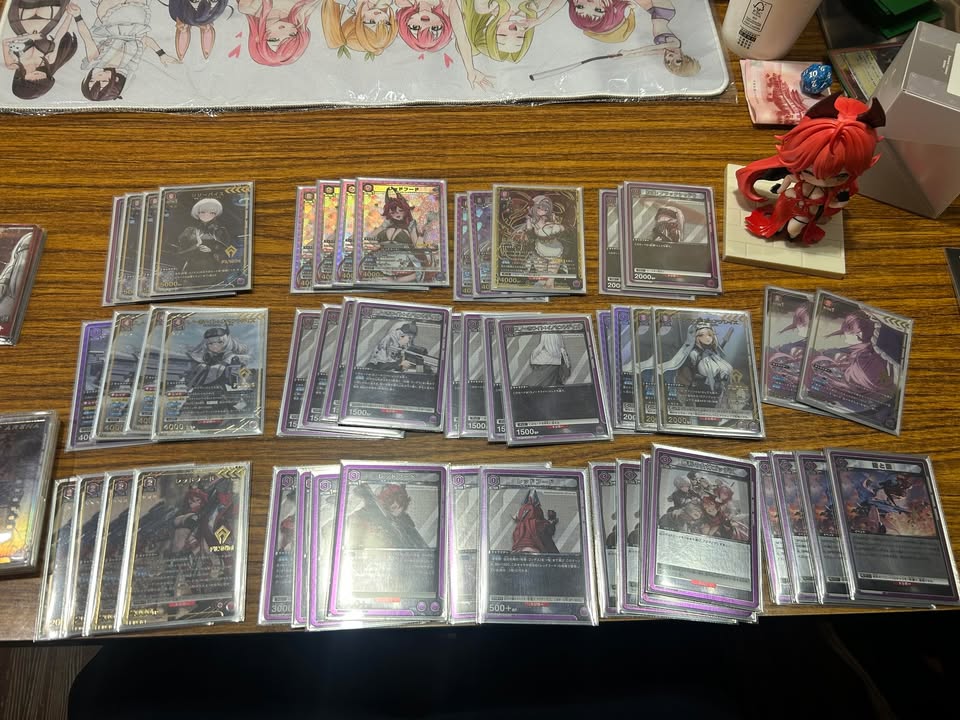 紫女神部隊 勝利女神 : 妮姬 上位卡表