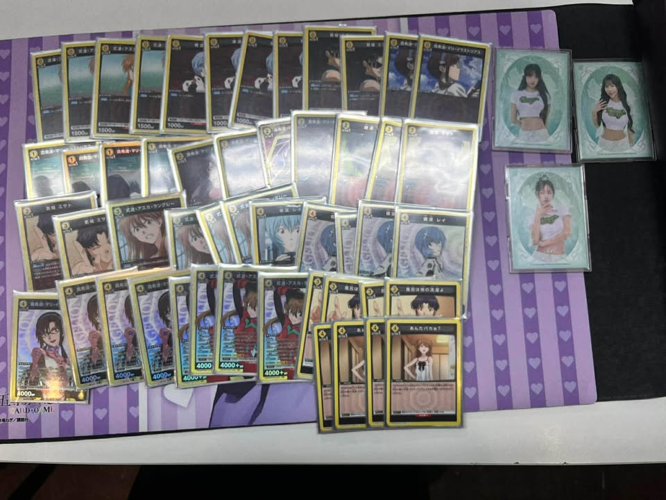 黃EVA（吃表後） 新世紀福音戰士新劇場版 上位卡表