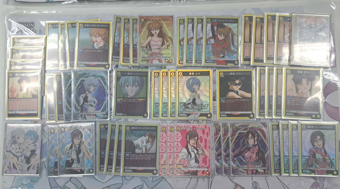 黃EVA 新世紀福音戰士新劇場版 上位卡表