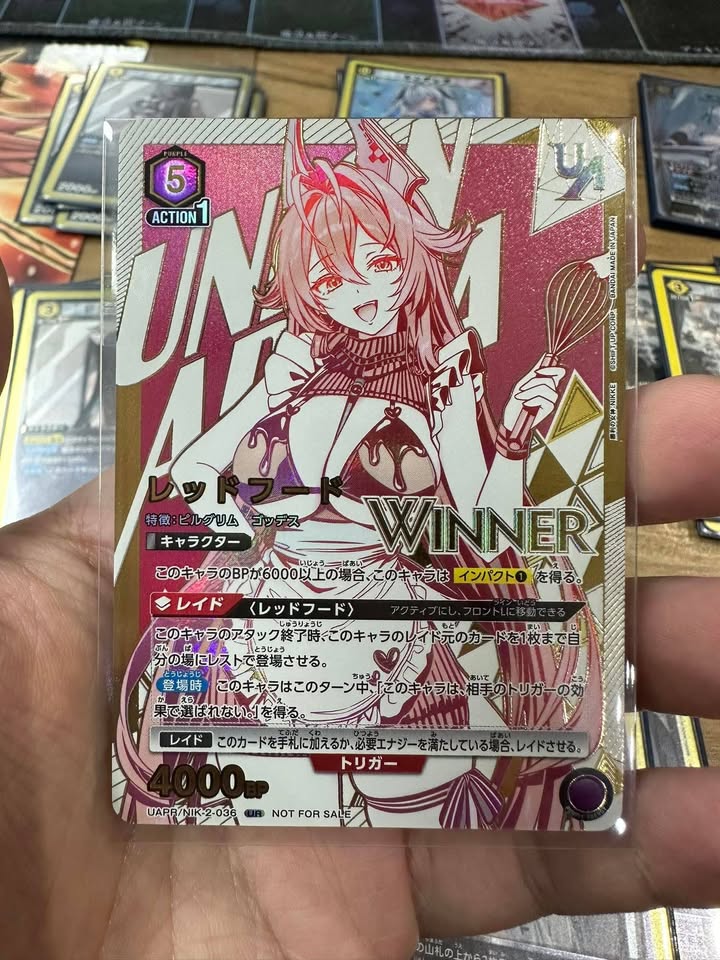 黃色遠古故事 勝利女神 : 妮姬 上位卡表