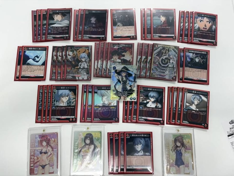 紅eva 新世紀福音戰士新劇場版 上位卡表