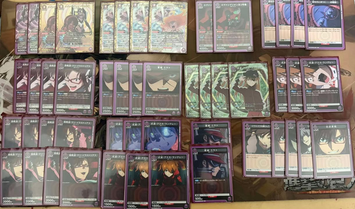 紫EVA WILLE 新世紀福音戰士新劇場版 上位卡表