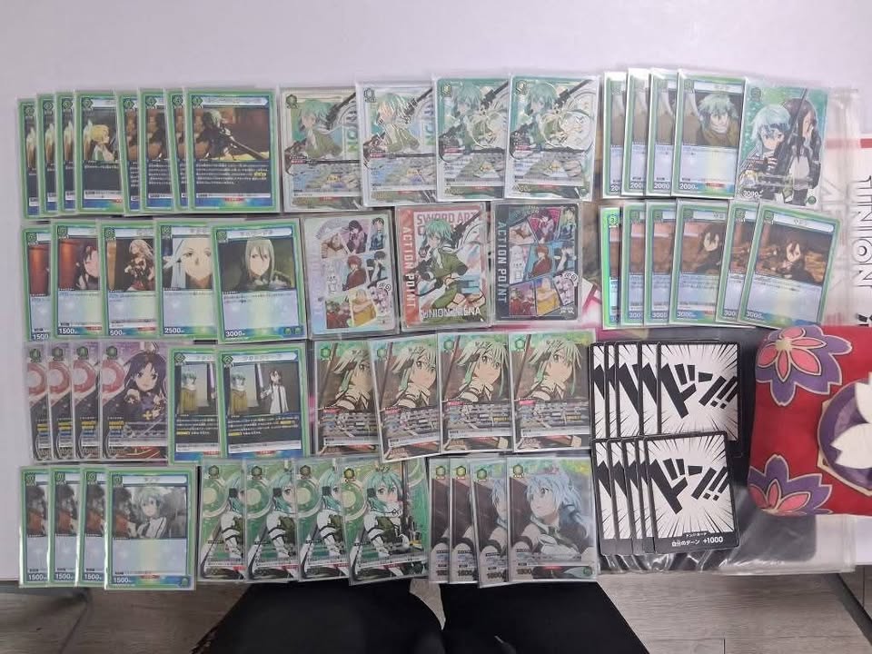 綠刀劍神域-GGO (詩乃跟友紀) 刀劍神域 上位卡表